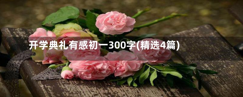 开学典礼有感初一300字(精选4篇)